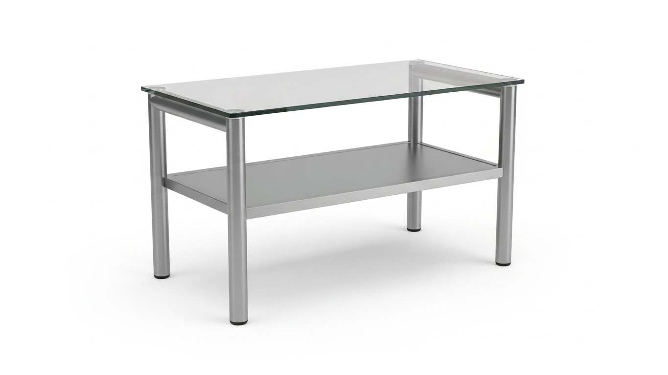 Glass Table for Hospital environments
