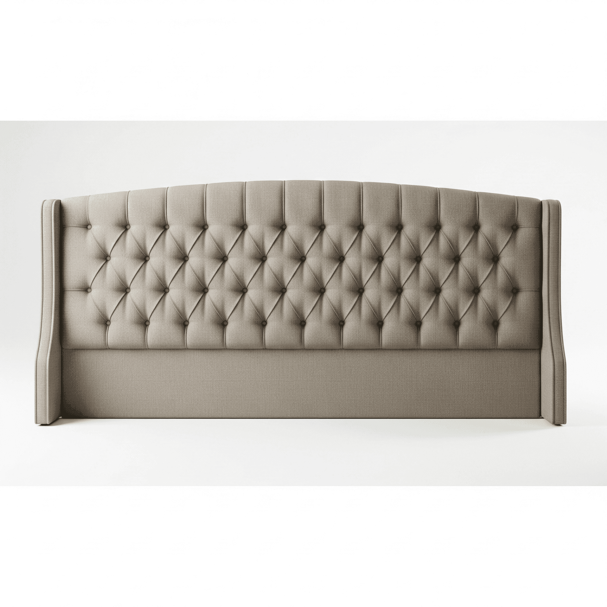 King Upholstered Headboard Unit for Hotel environments, alternate view