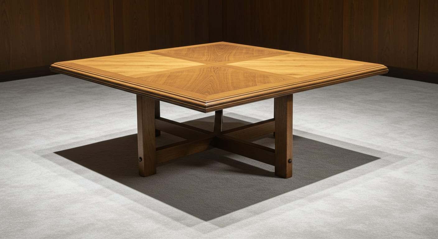Square Coffee Table for Lobby Area environments