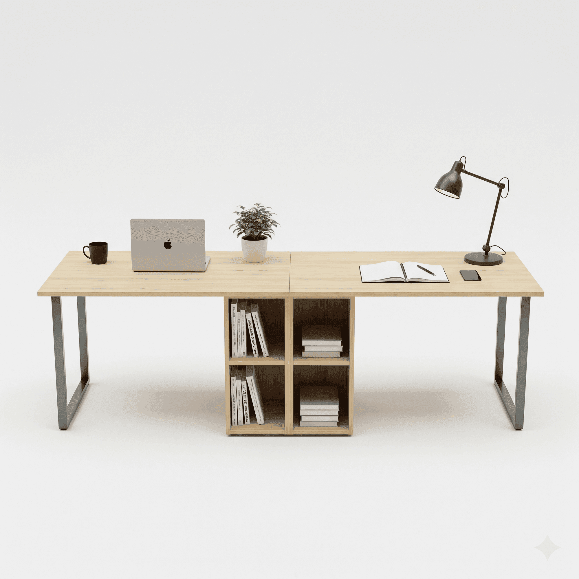 Double Desk for Educational Facilities environments