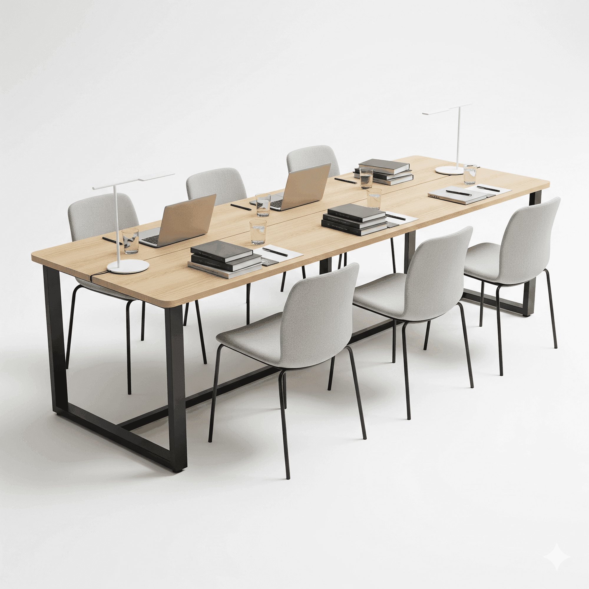Group Study Table for Educational Facilities environments