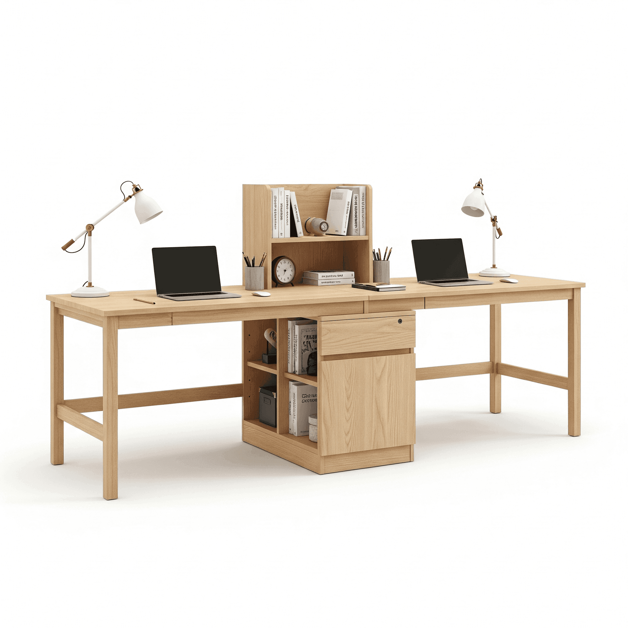 Double Study Desk for Educational Facilities environments