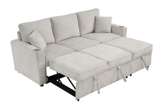Contemporary Beige Sofa (Kendal) for Residential environments, alternate view