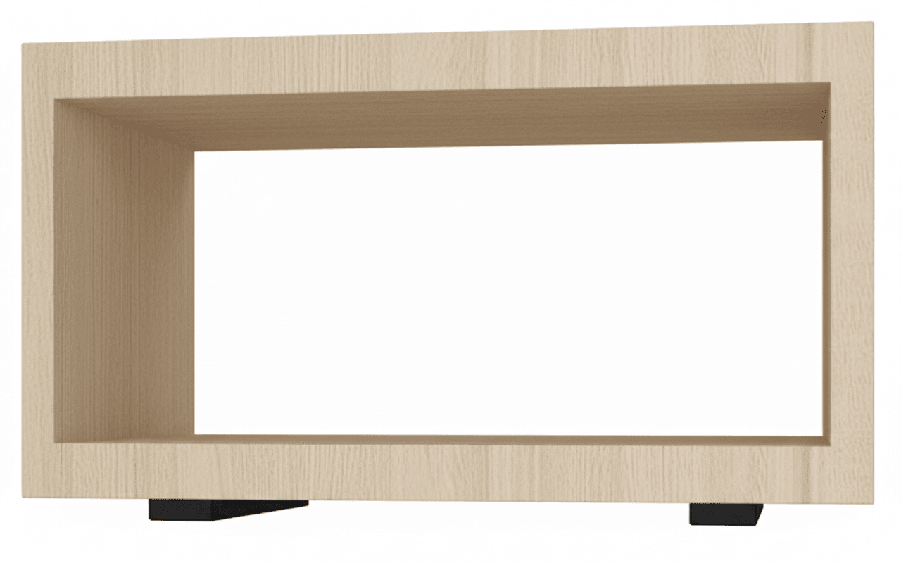 Open Shelf Night Stand - Open Shelf Night Stand