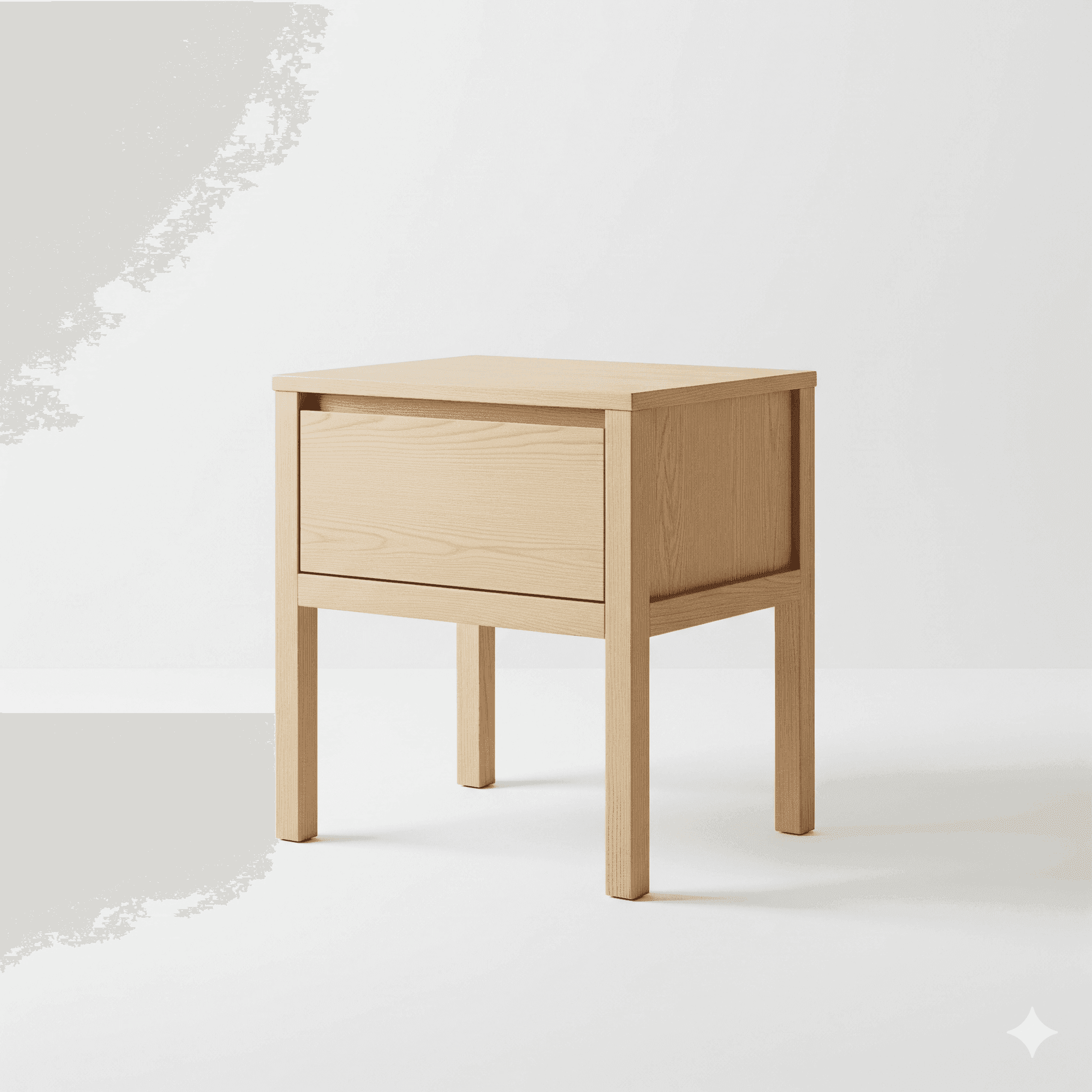 Single Drawer Night Stand, custom commercial furniture by DMD Furnishing