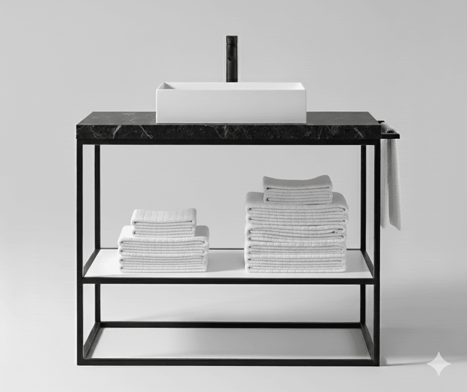 Vanity 1, custom commercial furniture by DMD Furnishing