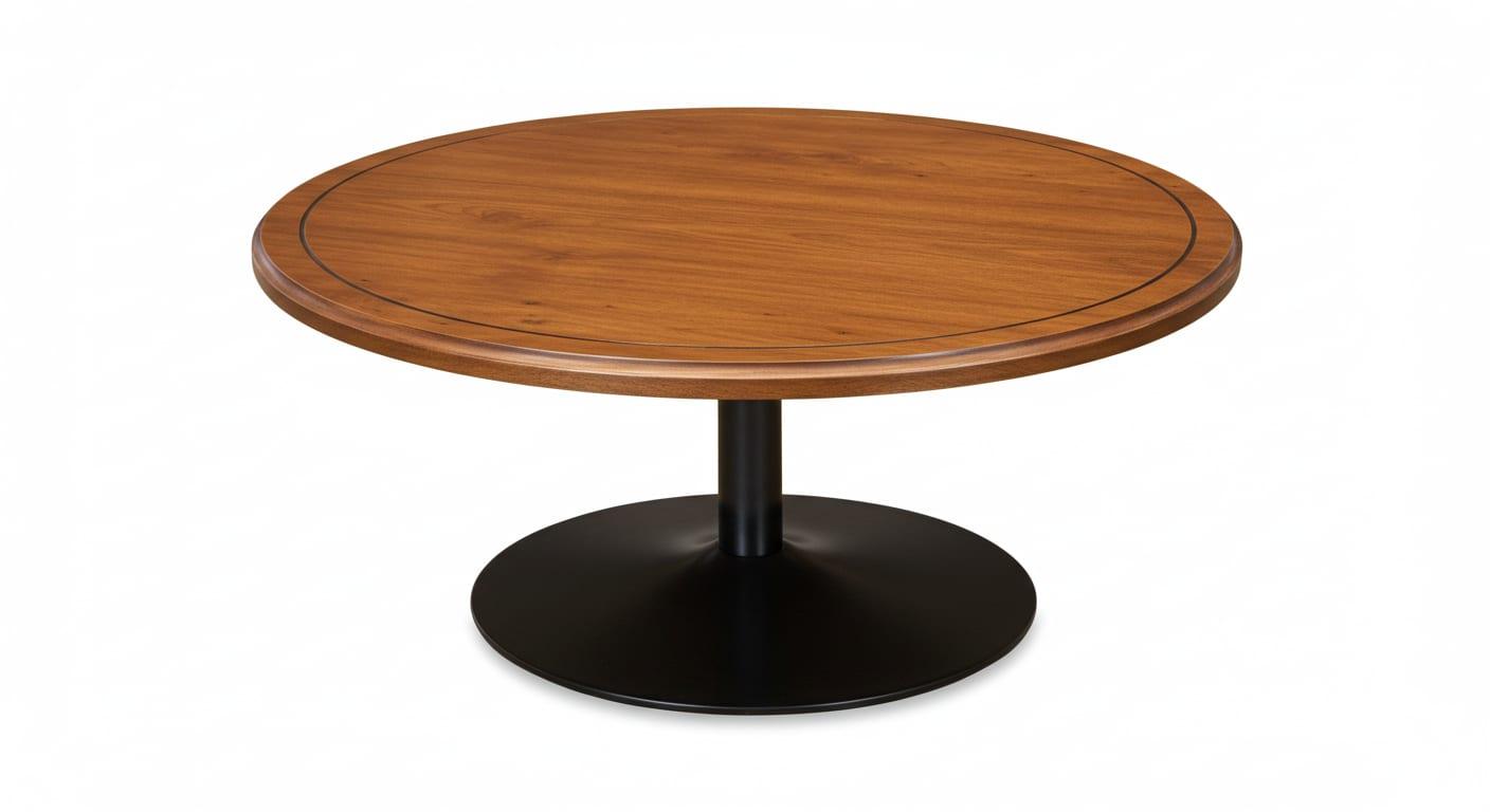 Round Coffee Table, custom commercial furniture by DMD Furnishing