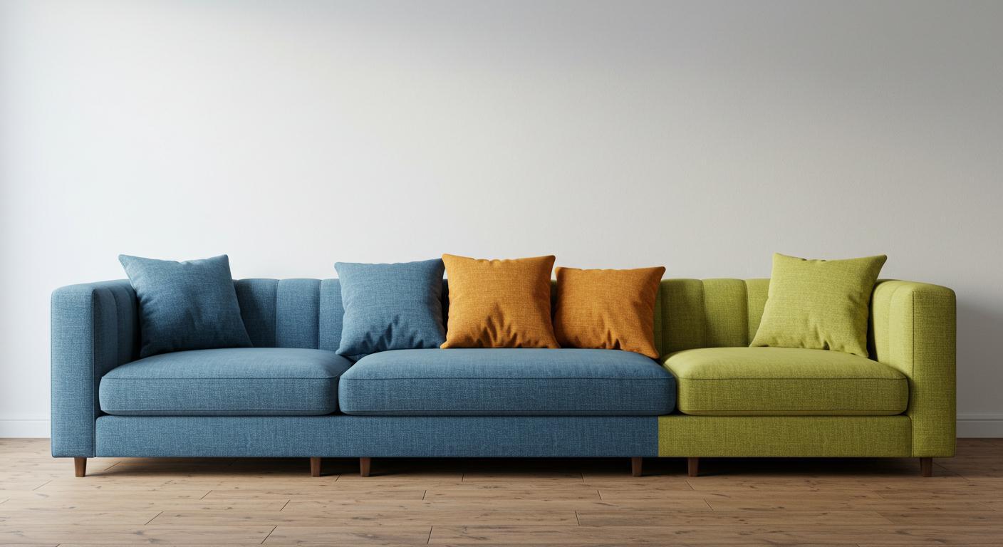 3-Seater Sofa for Lobby Area environments, alternate view