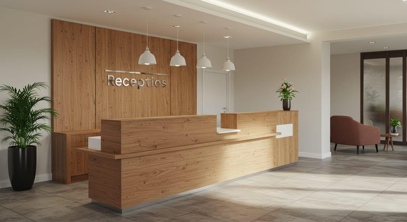 Reception Desk - Straight