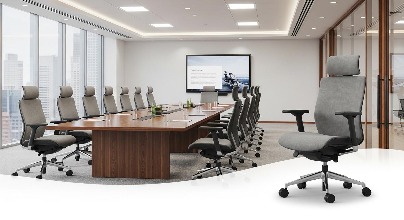 Conference Room Chairs - DMD Zenith Boardroom Chair