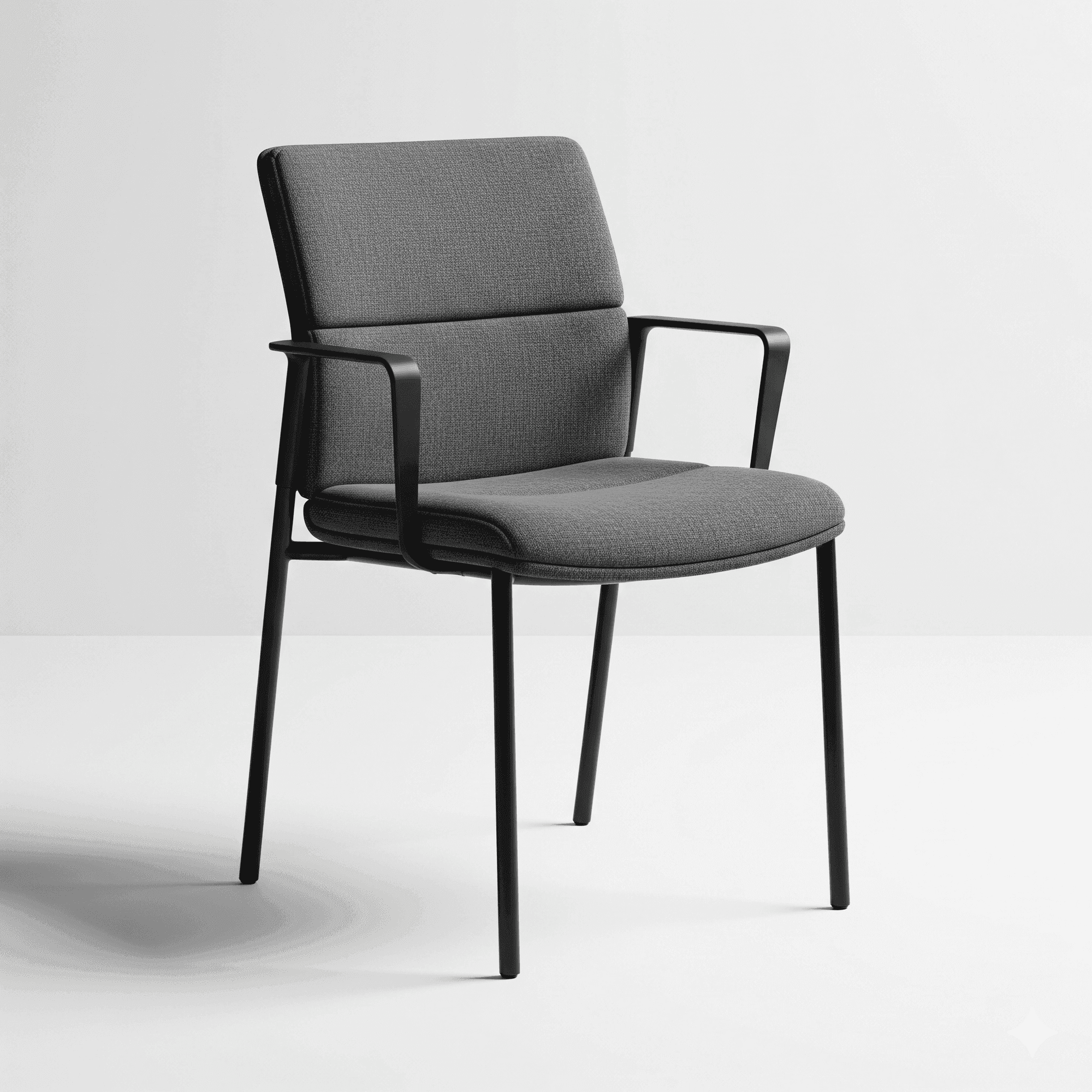 Padded Visitor Chair, custom commercial furniture by DMD Furnishing