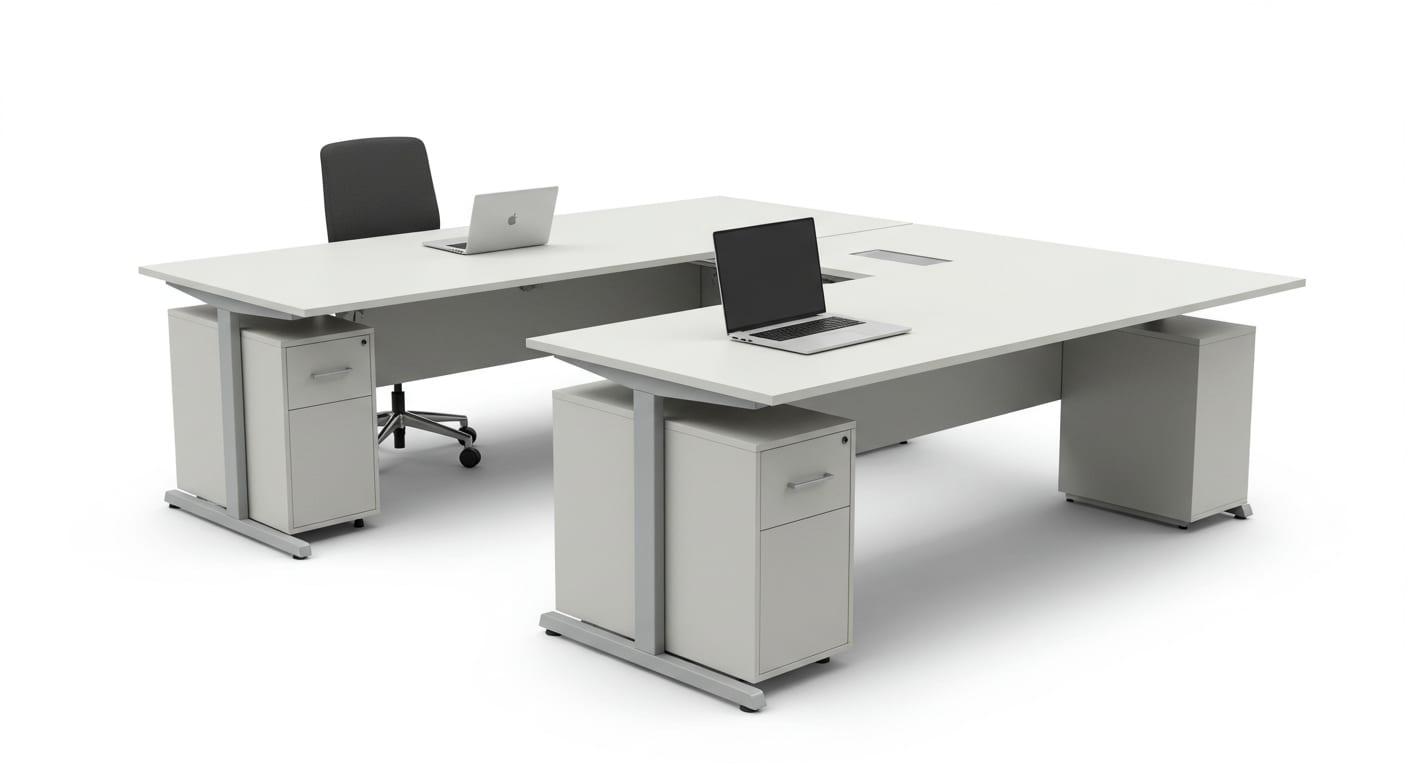 U-Shaped Executive Desk - U-Shaped Workstation