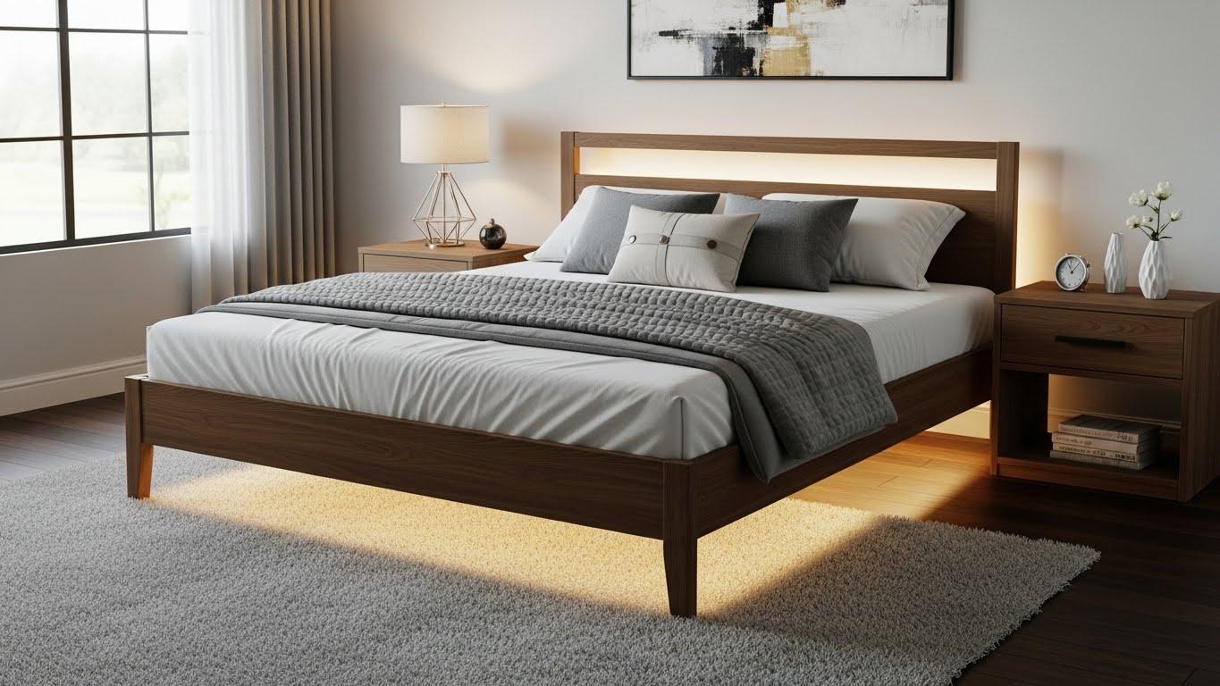 King Bed Frame - bedroom