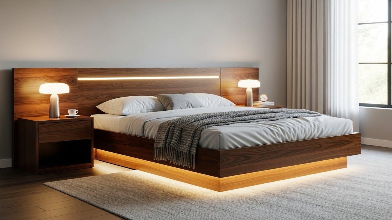 King Bed Frame - bedroom