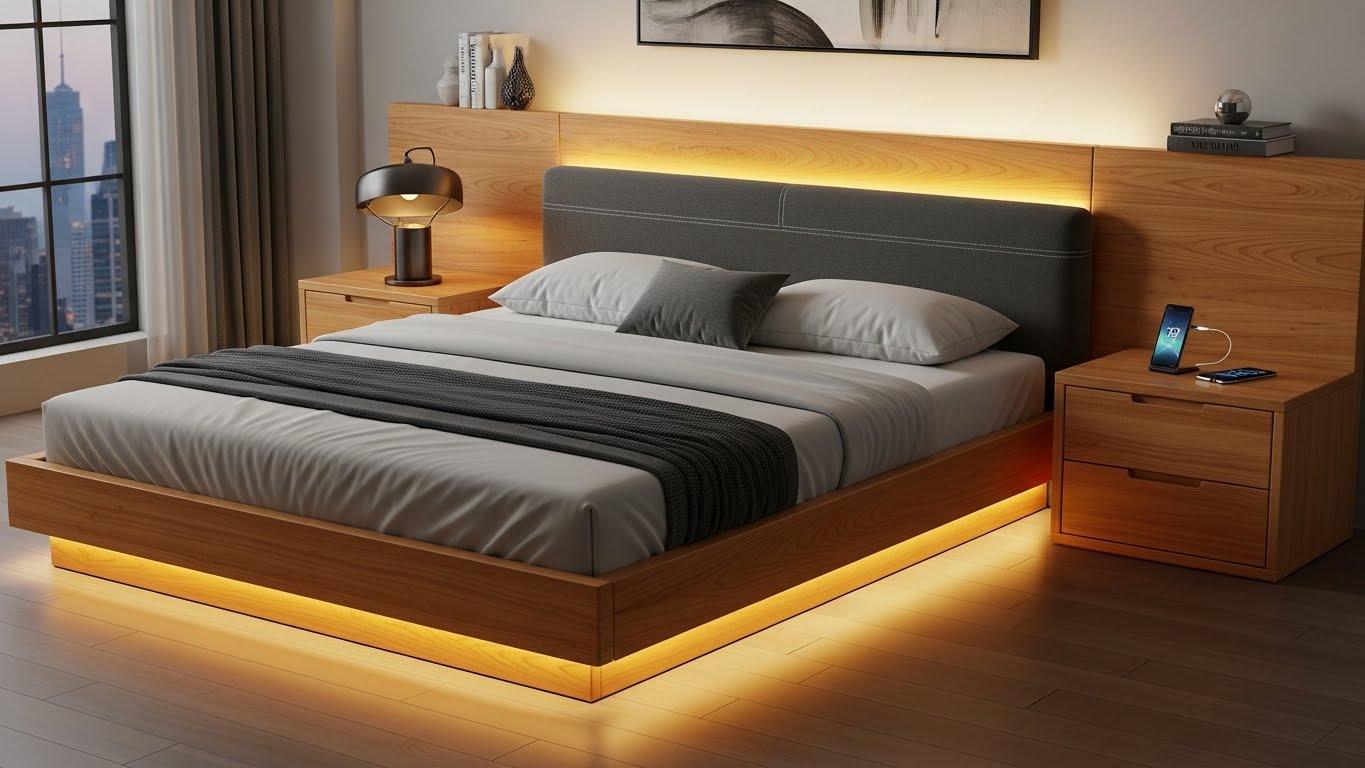 King Bed Frame - bedroom