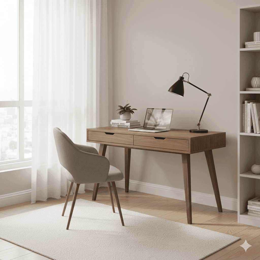 Residential Writing Desk, custom commercial furniture by DMD Furnishing