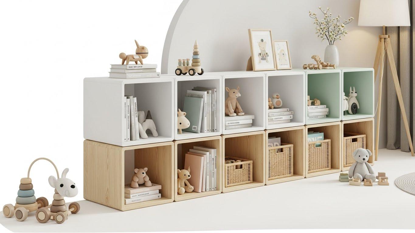 Cubbies Storage - kids room
