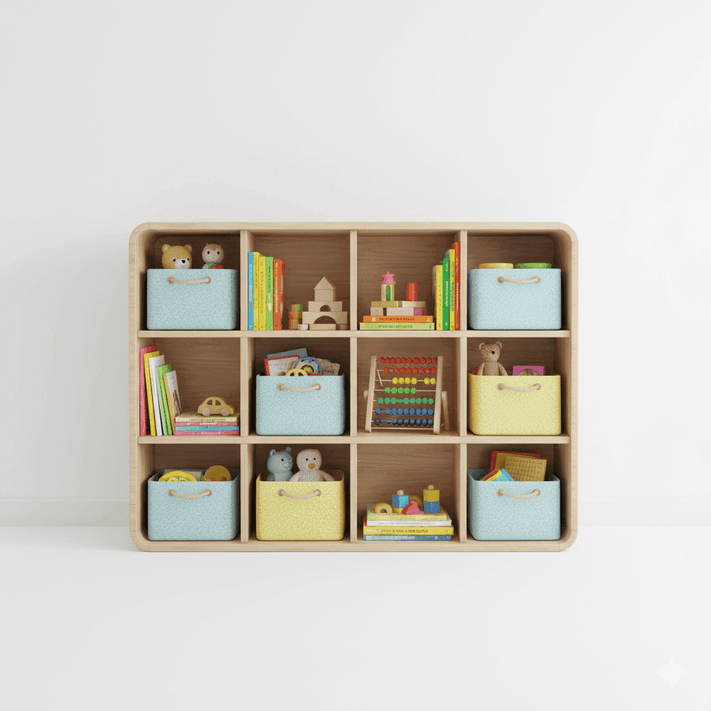 Cubbies Storage - kids room