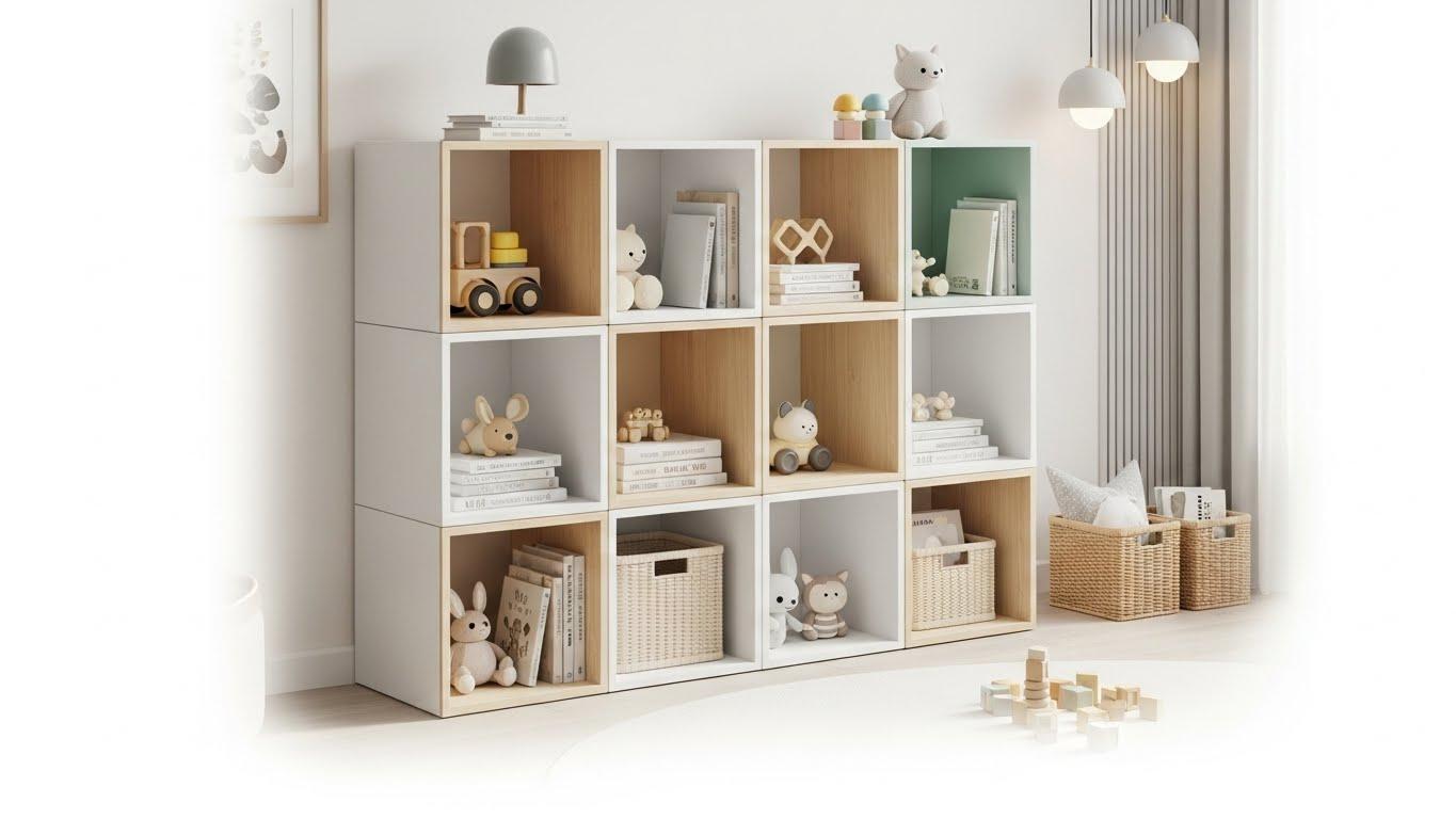 Cubbies Storage - kids room