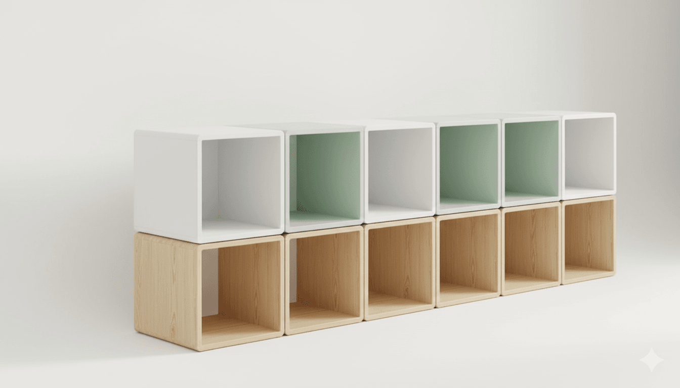 Cubbies Storage for Residential environments