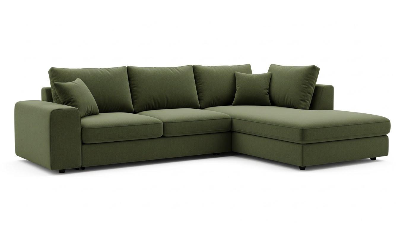 Residential Sectional Sofa for Residential environments, alternate view