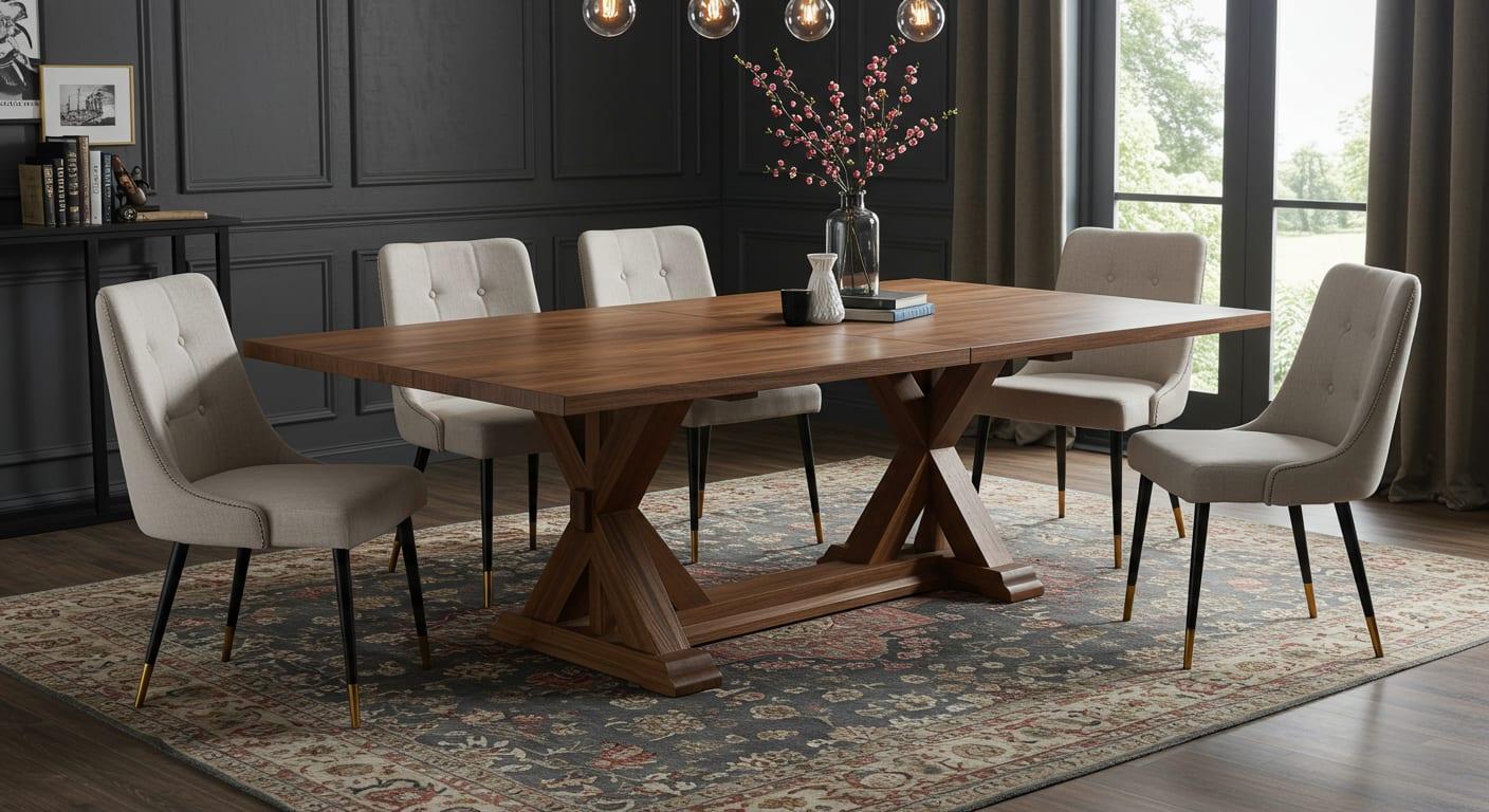 6-Seater Table - 6-Seater Table Wood2