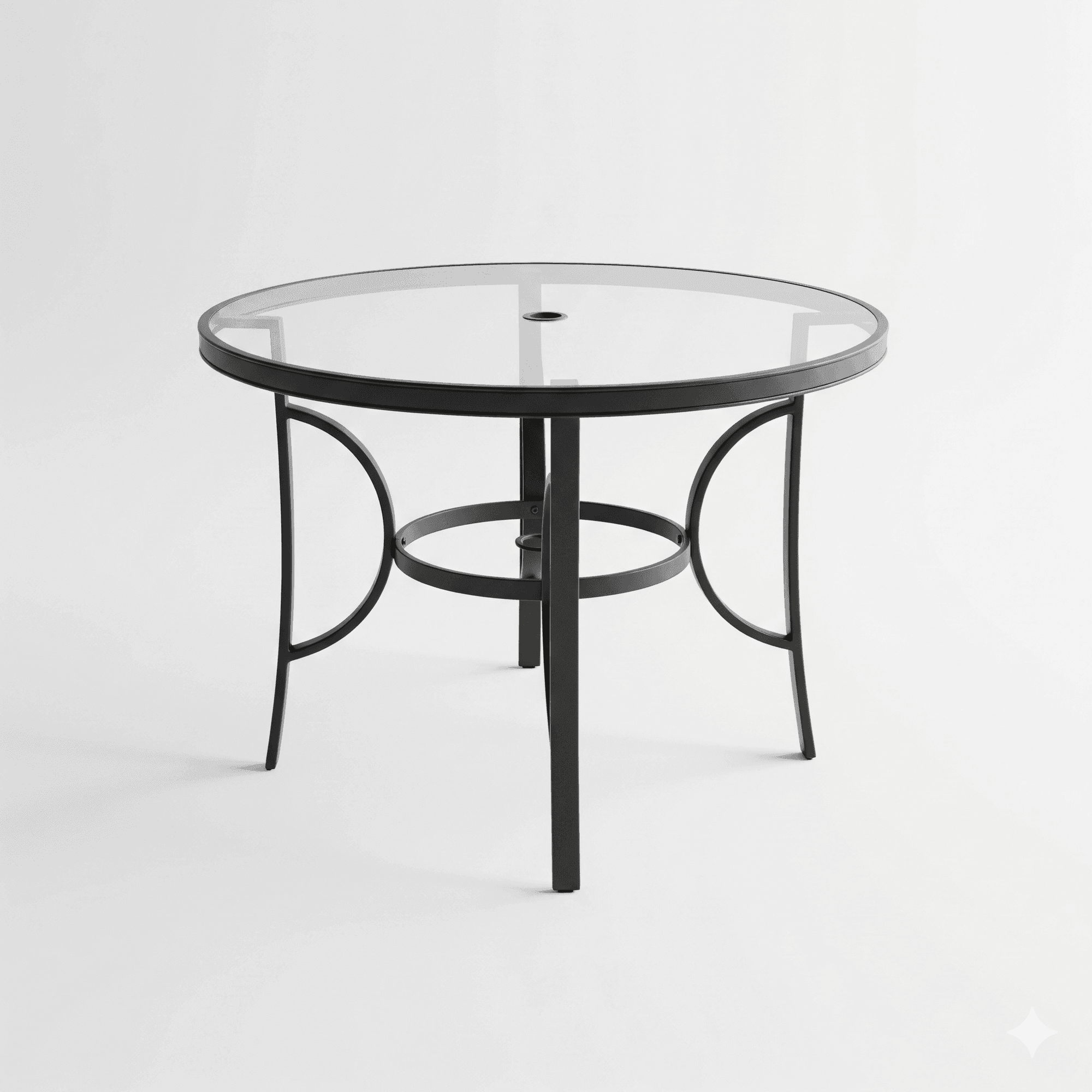 Glass Patio Table, custom commercial furniture by DMD Furnishing