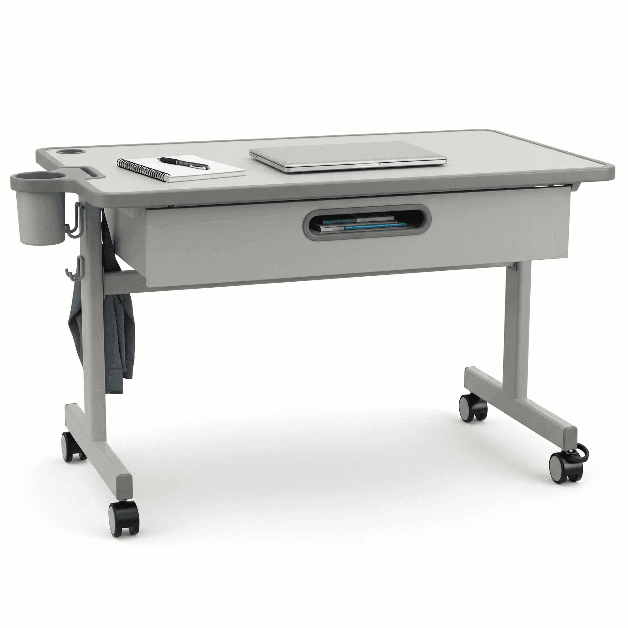 Portable Teacher Desk, custom commercial furniture by DMD Furnishing