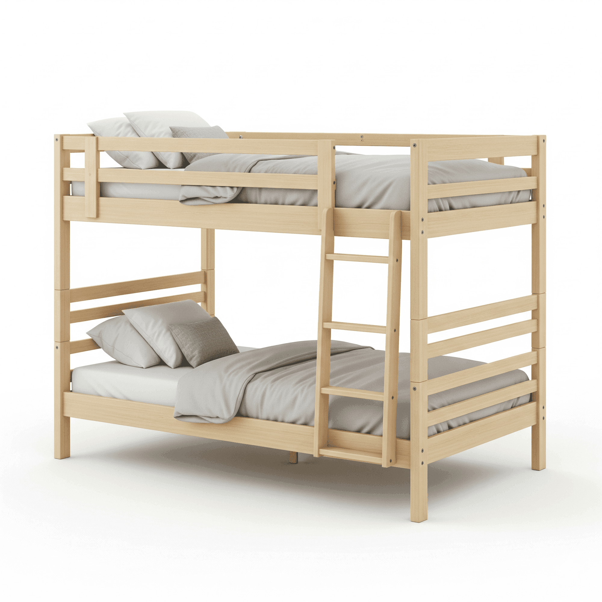Kids Twin Bunk Bed for Residential environments, alternate view