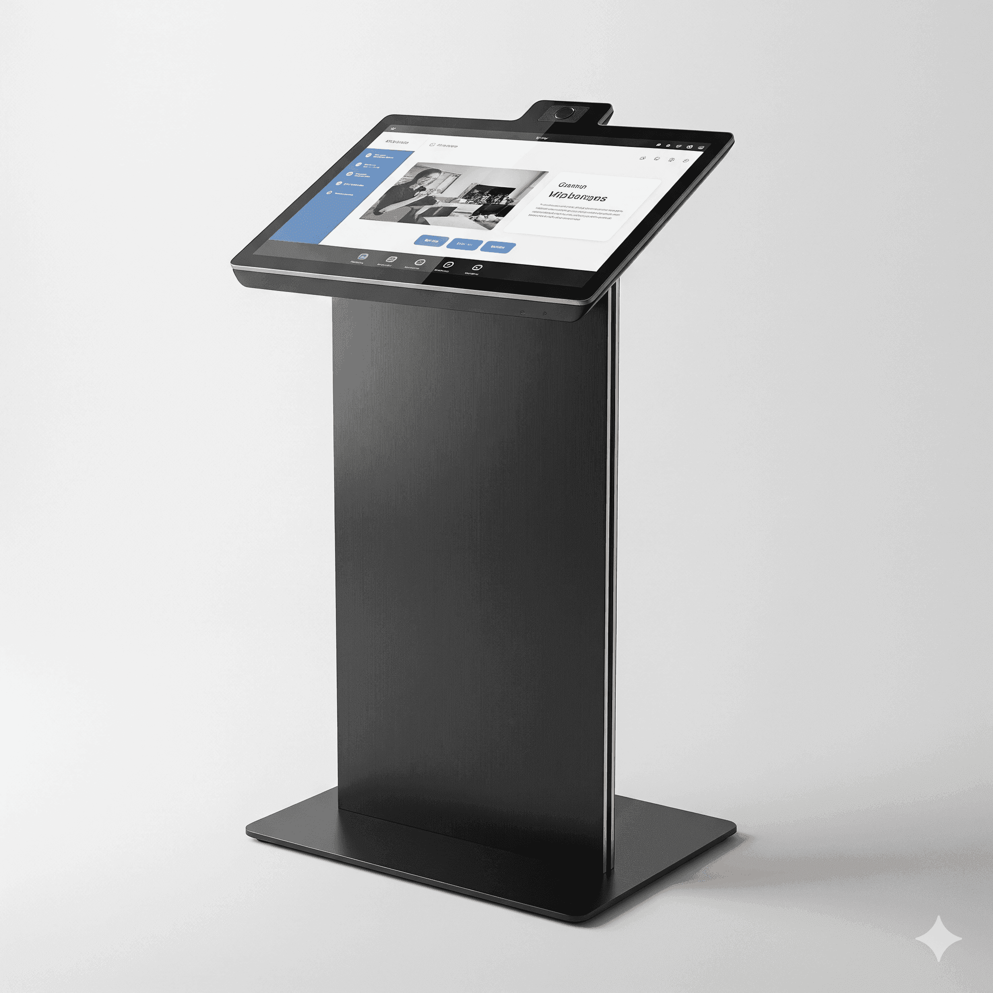 Smart Podium, custom commercial furniture by DMD Furnishing