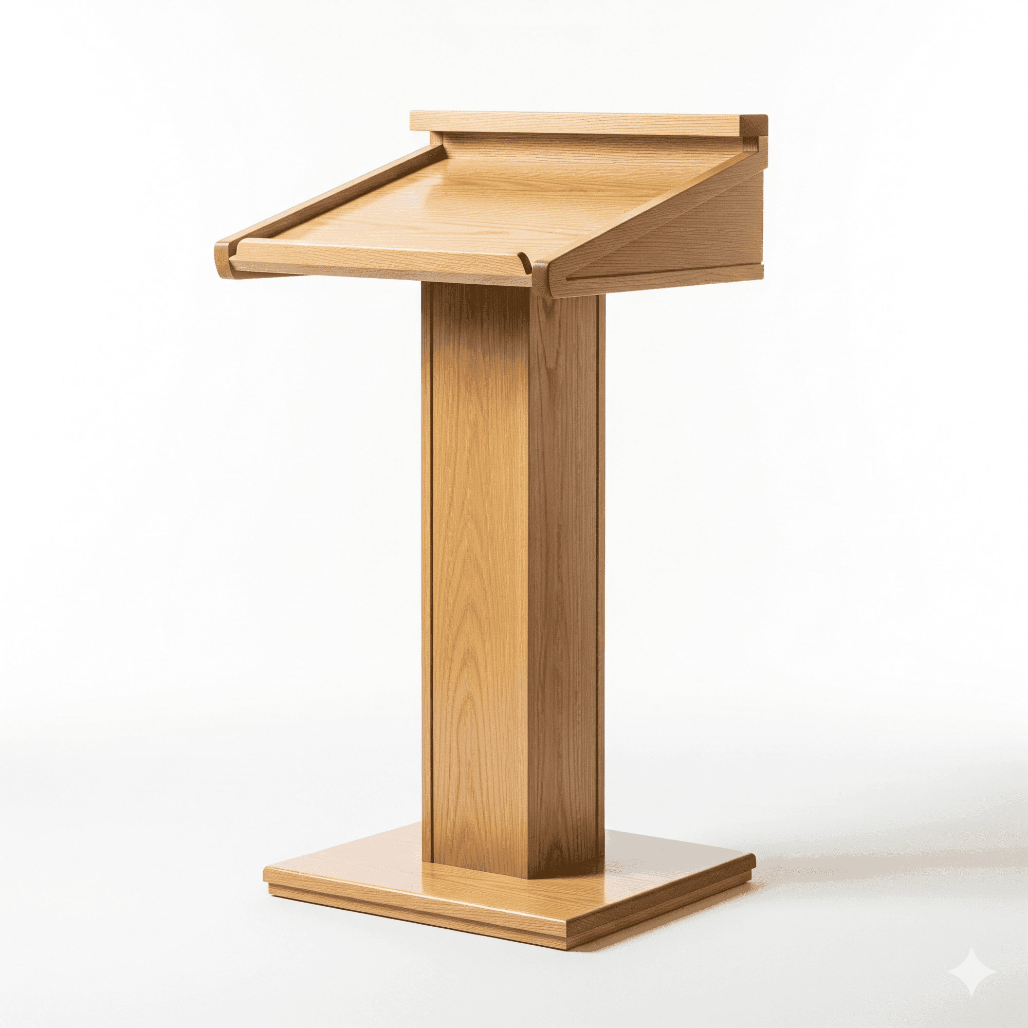 Wooden Podium, custom commercial furniture by DMD Furnishing