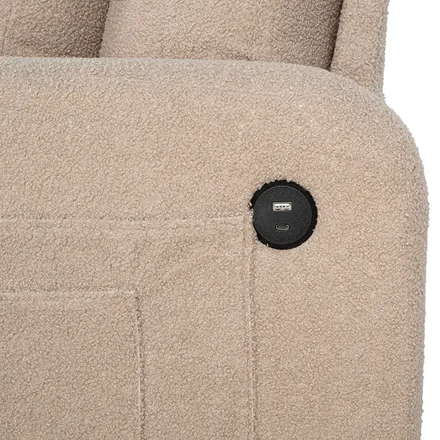 Contemporary Beige Sofa — Sofa, view 6
