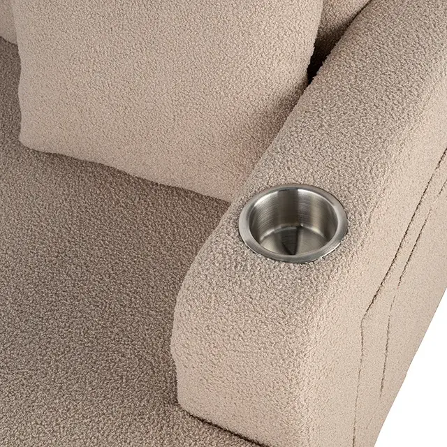 Contemporary Beige Sofa — Sofa, view 9