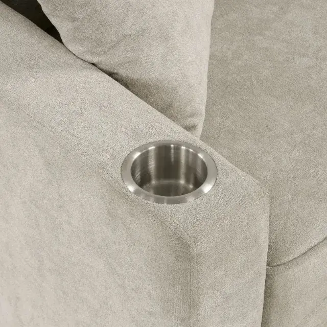 Contemporary Beige Sofa (Kendal) — Sofa, view 7