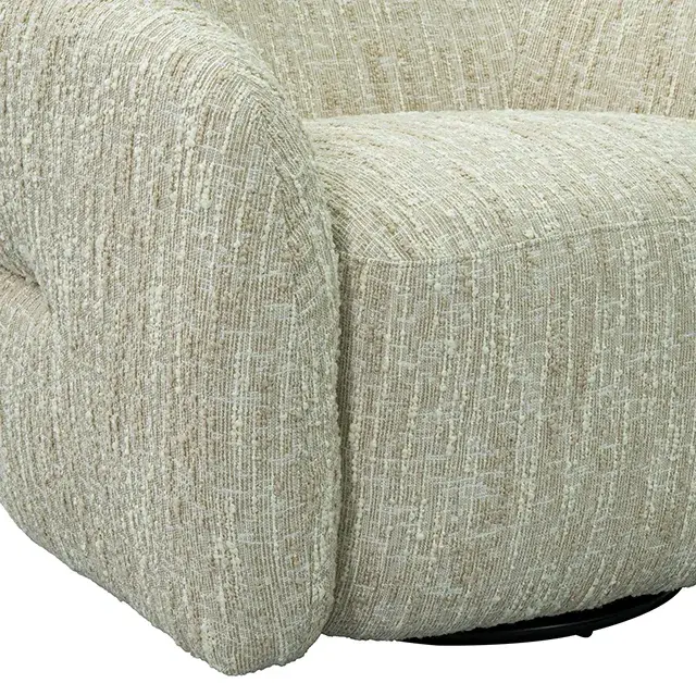 Contemporary Birche Beige Accent Chair — Lounge Chair, view 8