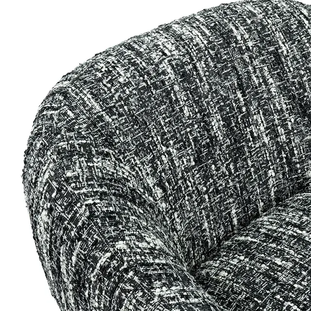 Contemporary Black Accent Chair (Pyrena) — Lounge Chair, view 9