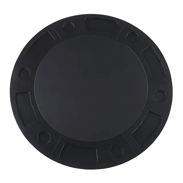 Contemporary Black Dining Set — Dining Table, view 3