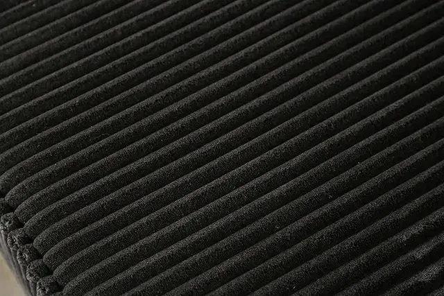 Contemporary Black Sofa — Sofa, main view