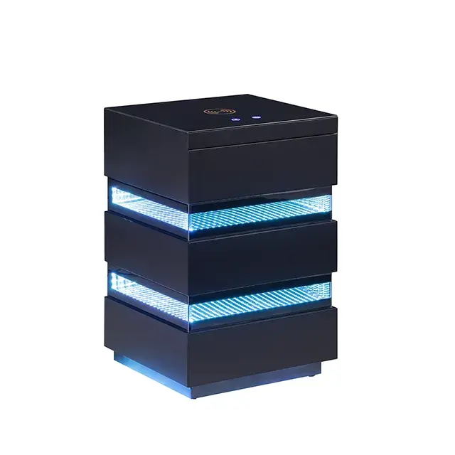 Contemporary Black TV Console (Terni) — TV Unit, view 12