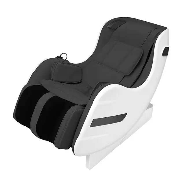 Contemporary Black/White Power Recliner — Lounge Chair, view 2