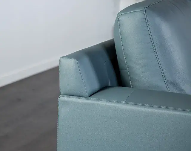 Contemporary Blue Sectional Sofa (Stordal) — Sofa, view 2