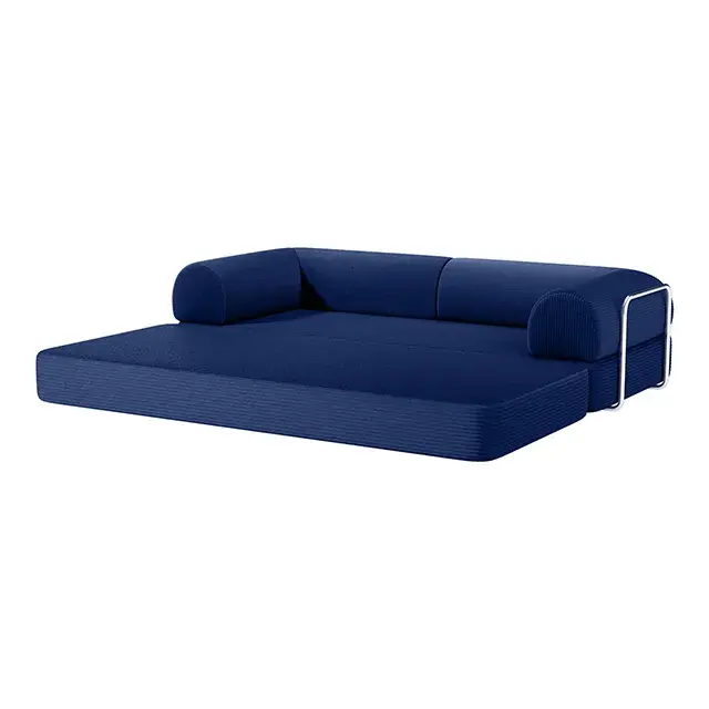 Contemporary Blue Sofa — Sofa, view 5