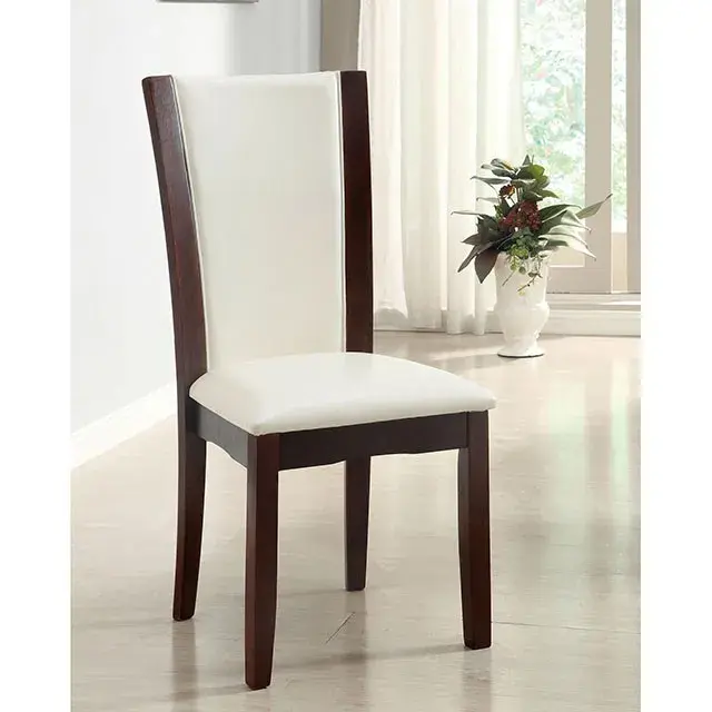 Contemporary Brown Cherry Dining Set — Dining Table, view 5