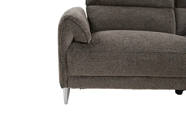 Contemporary Brown Power Reclining Sectional — Sofa, view 5