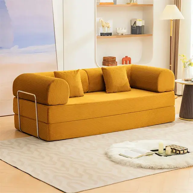 Contemporary Ginger Sofa — Sofa, main view