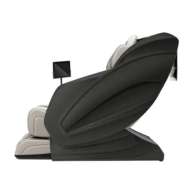 Contemporary Gray Power Recliner — Lounge Chair, view 3