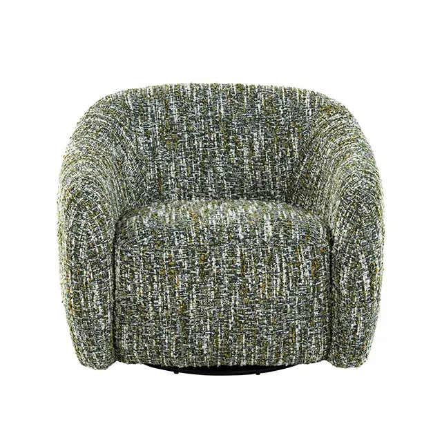 Contemporary Green Accent Chair — Lounge Chair, view 4