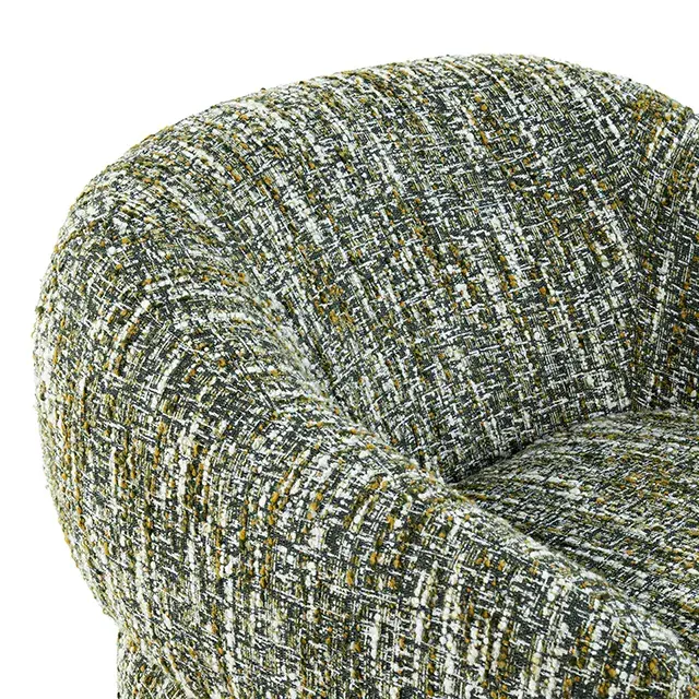 Contemporary Green Accent Chair — Lounge Chair, view 5