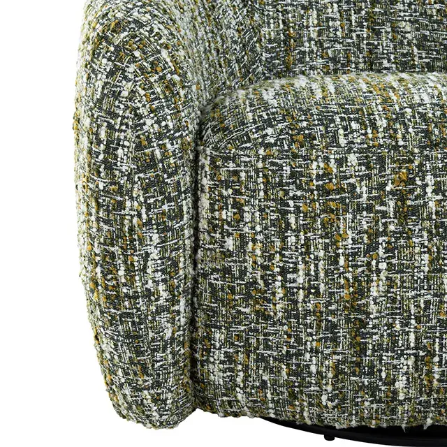 Contemporary Green Accent Chair — Lounge Chair, view 6
