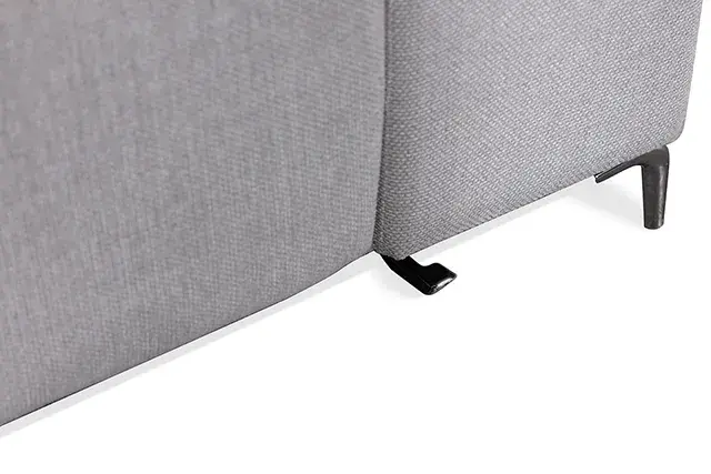 Contemporary Light Gray Power Reclining Sectional (Melancton) — Sofa, view 8